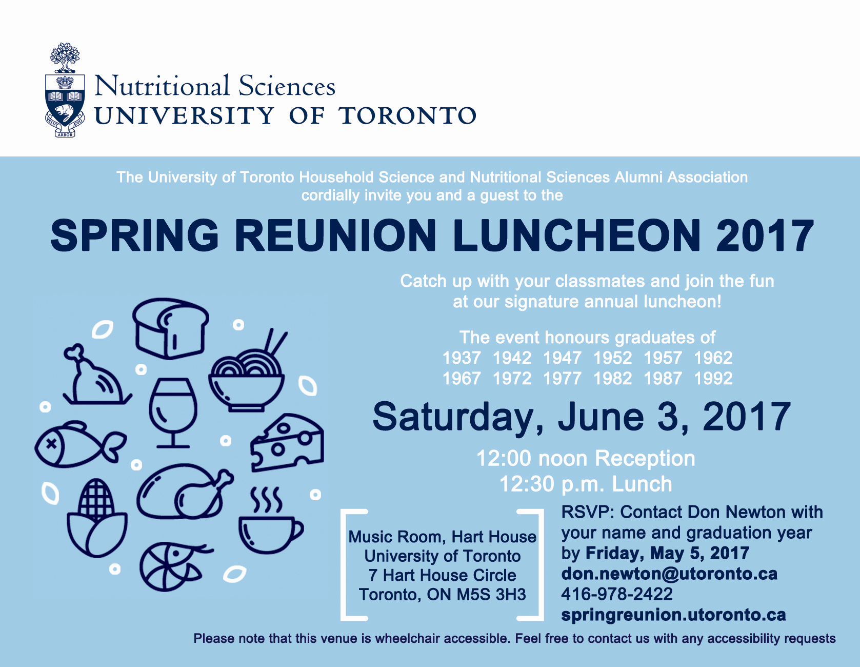 Spring Reunion Luncheon 2017 spring reunion luncheon invitation