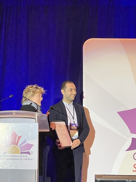 Abstract award recipient