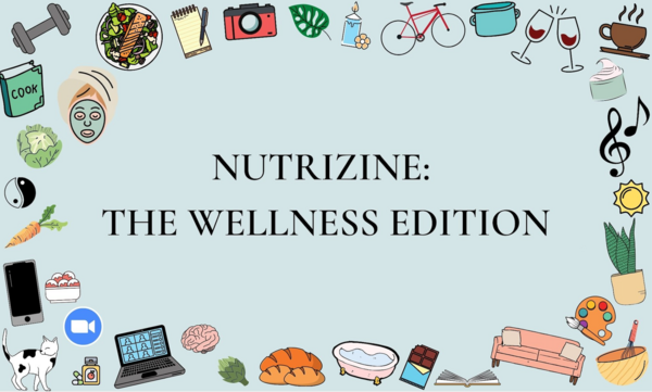 Photo of nutrizine wellness edition title page